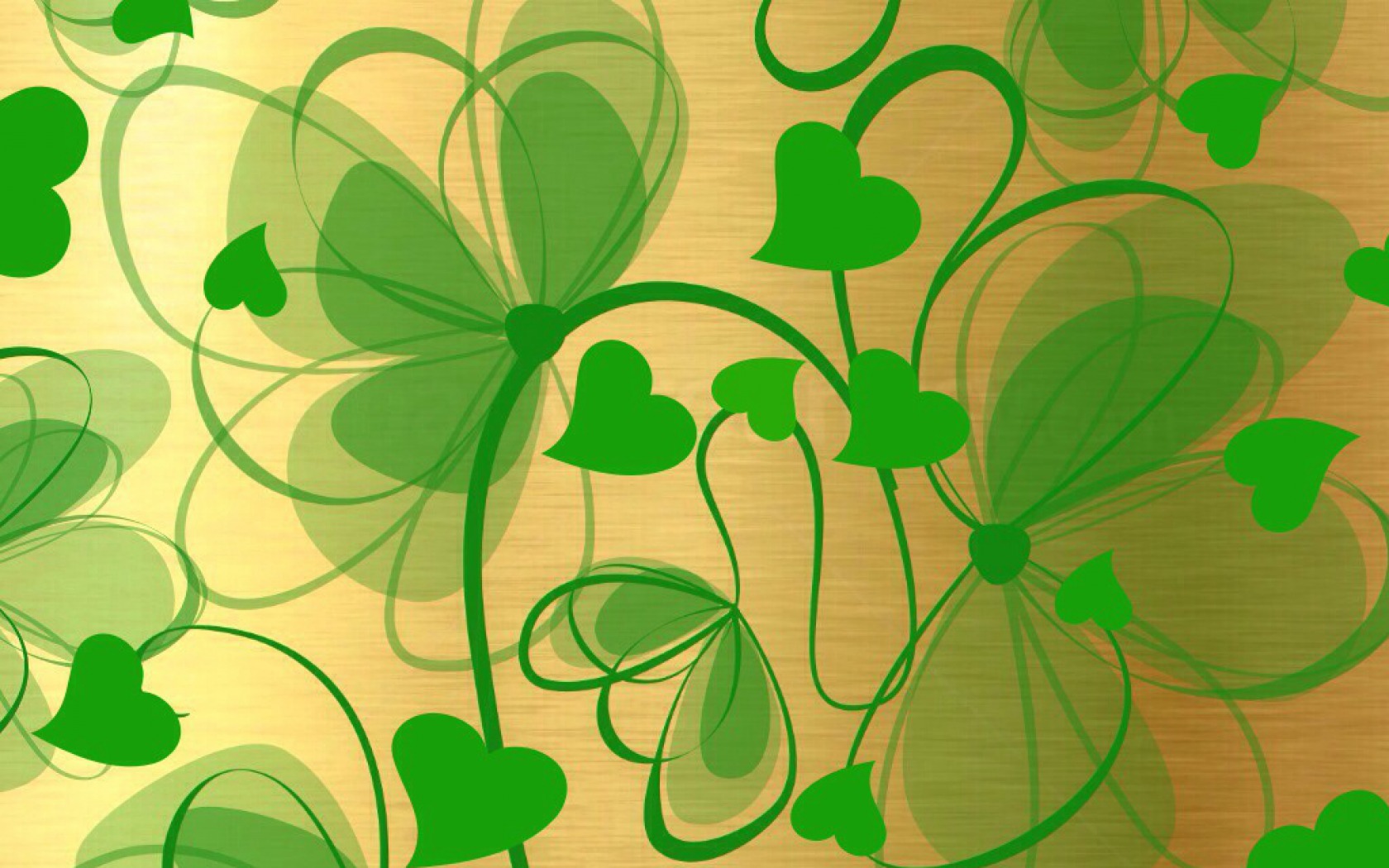 گل و قلب سبز